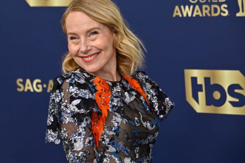 Amy Ryan attends the SAG Awards held at The Barker Hangar in Santa Monica, Calif., in 2022. File Photo by Jim Ruymen/UPI