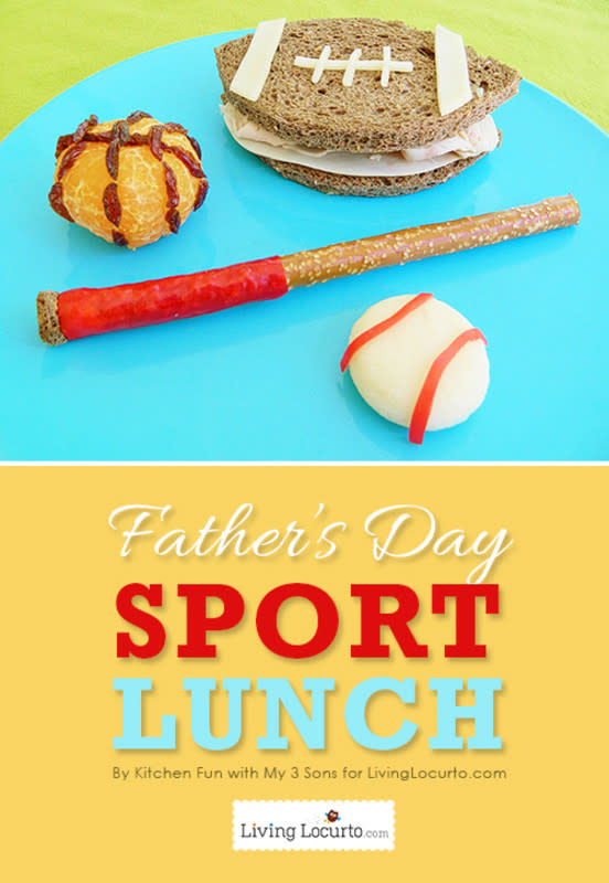 <p>Kitchen Fun With My 3 Sons</p><p>This easy lunch is perfect for a sports-loving daddy.</p><p><strong>Get the recipe: <a href="https://kitchenfunwithmy3sons.com/fathers-day-sports-lunch/" rel="nofollow noopener" target="_blank" data-ylk="slk:Father's Day Sports Lunch;elm:context_link;itc:0;sec:content-canvas" class="link rapid-noclick-resp">Father's Day Sports Lunch</a></strong></p>