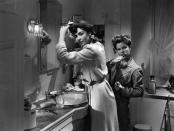 <p><em>Since You Went Away </em>is widely recognized as Shirley's break away from her child star roles. Seen here in a scene with her costar, Jennifer Jones (left), the movie depicts American home life during World War II.</p>