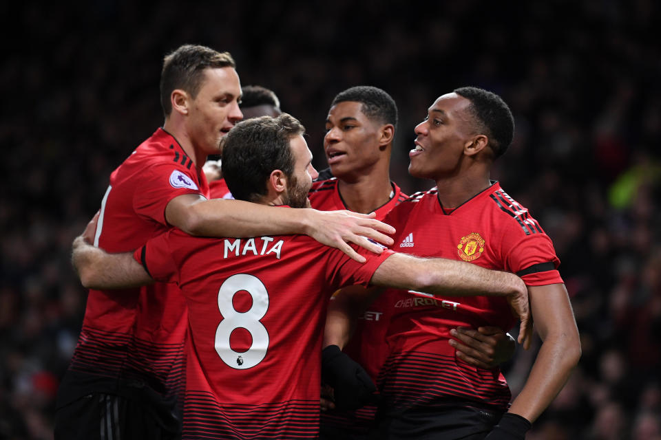 Manchester United (Fußball) mit einem Wert von 3,81 Milliarden Dollar