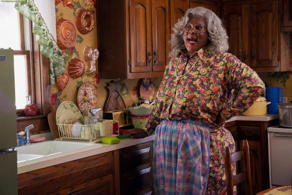 Another family drama awaits in "Tyler Perry's A Madea Homecoming."