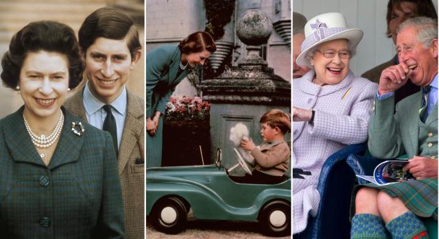 Queen Elizabeth and King Charles most heartwarming pictures