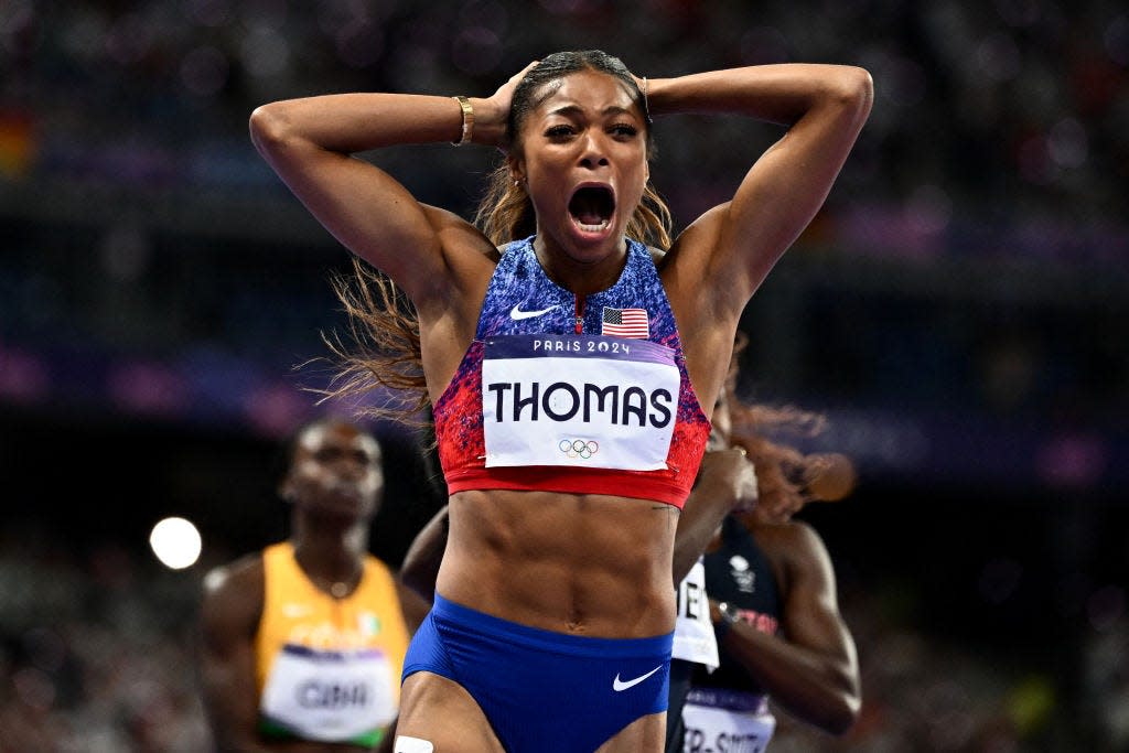 Harvard Grad Gabby Thomas Just Won Gold In Paris. Her Next Goal