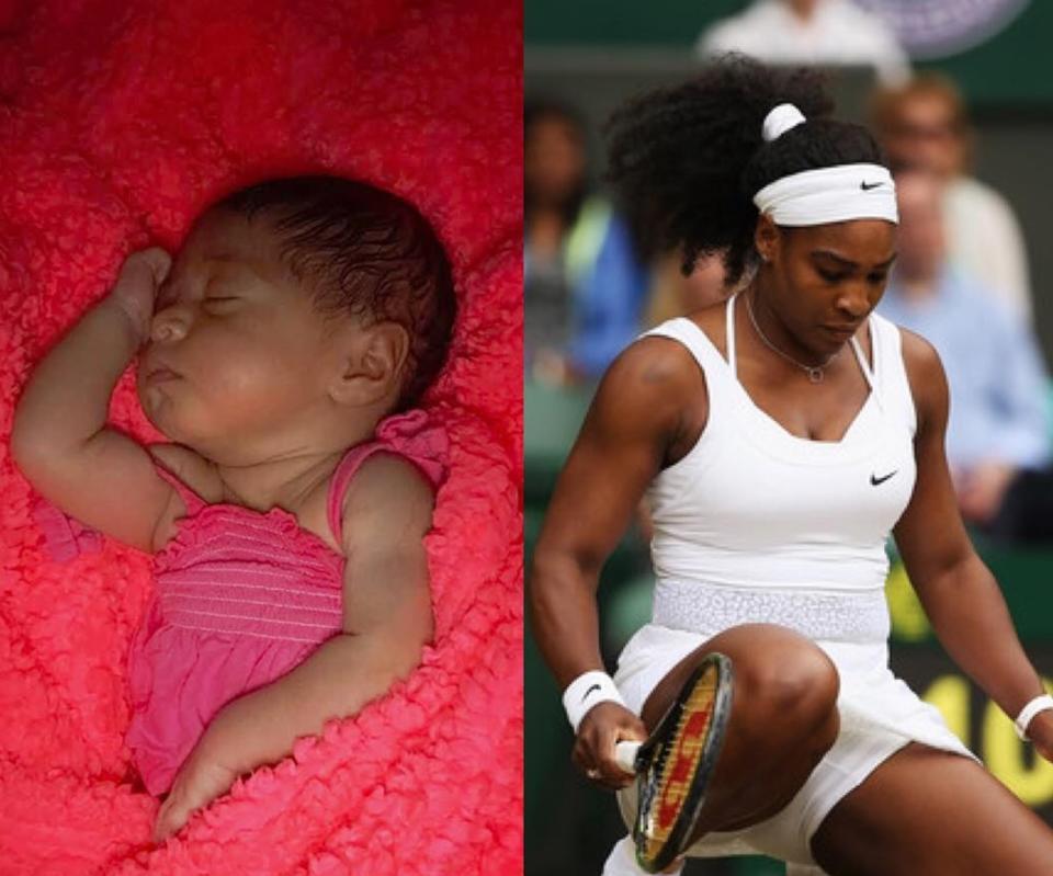 Serena shared this photo for the emotional post. Copyright: [Instagram]