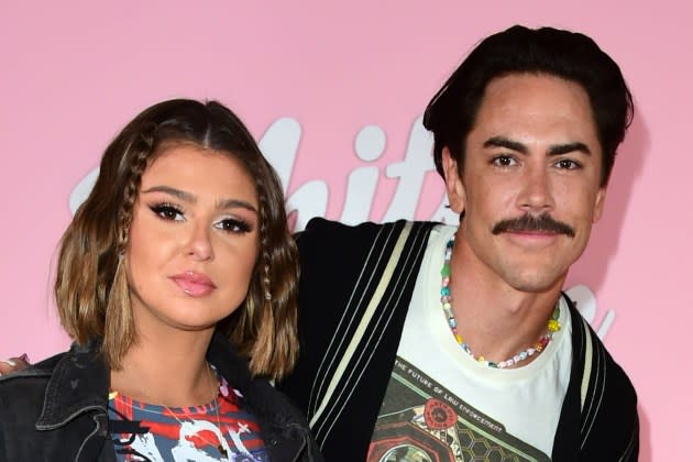 Raquel Leviss and Tom Sandoval attend White Fox After Hours At Delilah Los Angeles on October 18, 2022 in West Hollywood, California.  - Credit: Vivien Killilea/Getty Images