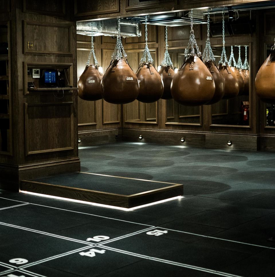 JAB is a boxing studio which just opened in Mayfair