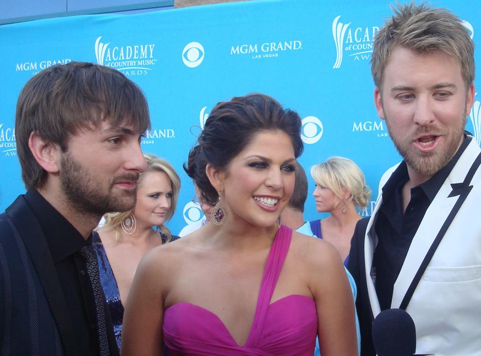 Lady Antebellum on the red carpet