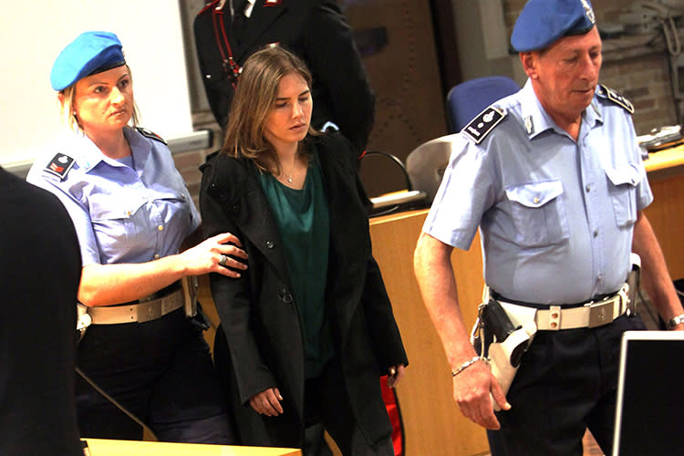 amanda knox 2011 getty images