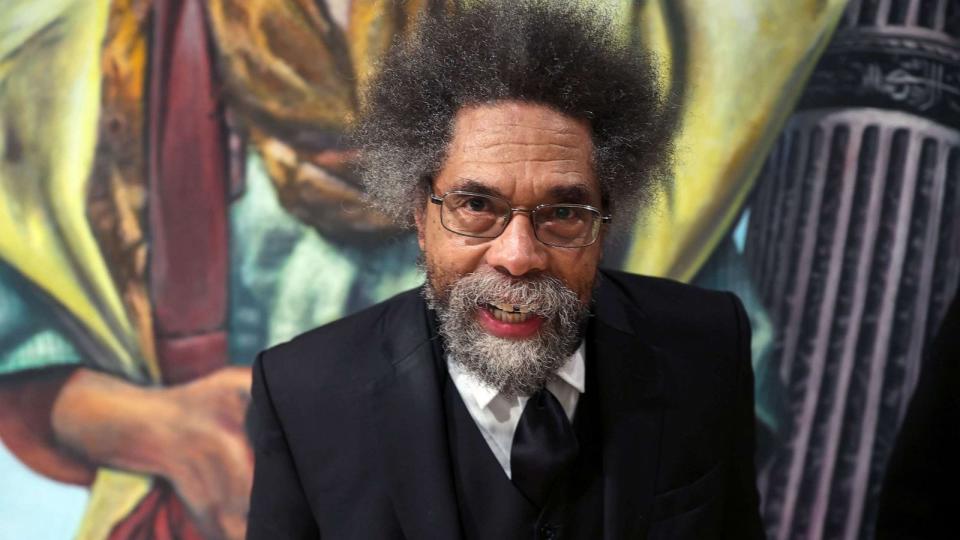 PHOTO: Philosopher Dr. Cornel West is seen as the 57th Commemoration of El-Hajj Malik El-Shabazz, Malcolm X in New York City, Feb. 21, 2022. (Tayfun Coskun/Anadolu Agency via Getty Images)