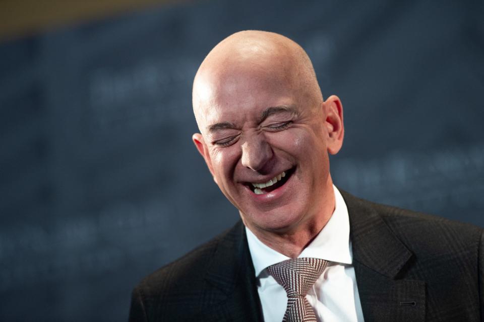 Jeff Bezos is now the world's richest person. - Copyright: Saul Loeb/AFP/Getty Images