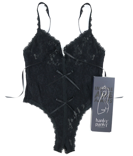 Femme Fatale Lace Open Gusset Teddy