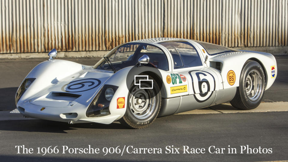 A 1966 Porsche 906/Carrera Six race car.