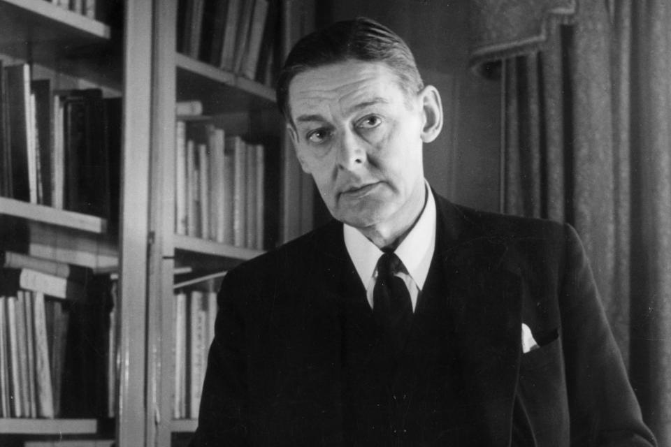 Poetry please: The TS Eliot Prize was set up in honour of the celebrated poet in 1993: Getty Images
