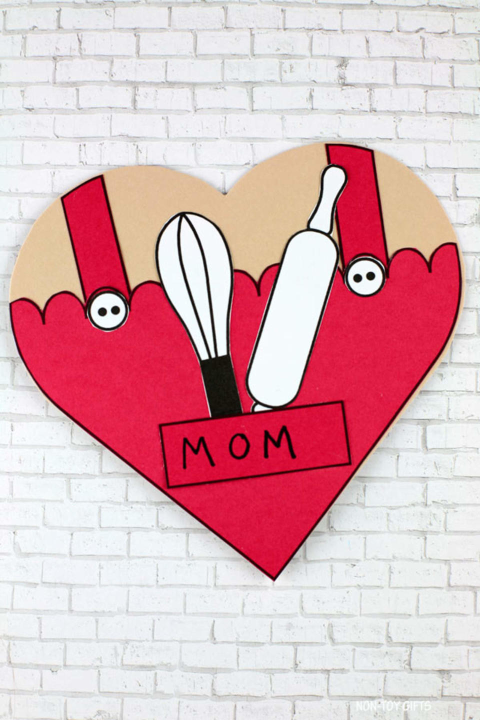 baking mother's day card  (Non-Toy Gifts)