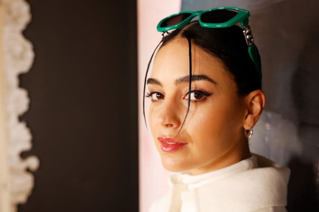 Actress Melissa Barrera on January 21, 2024, in Park City, Utah. - Credit: Fred Hayes/Getty Images for SAGindie