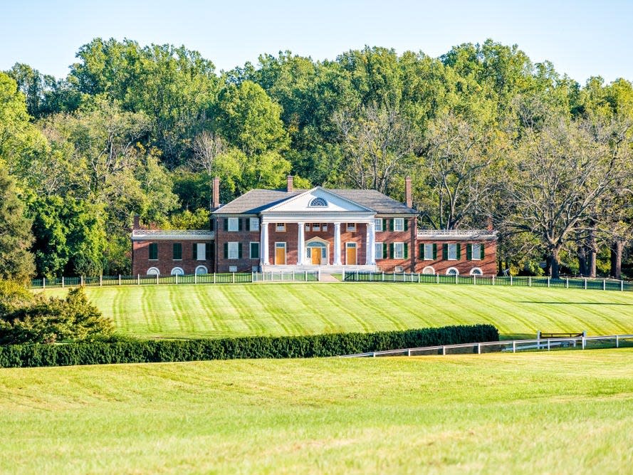 Montpelier in Virginia, James Madison's childhood home