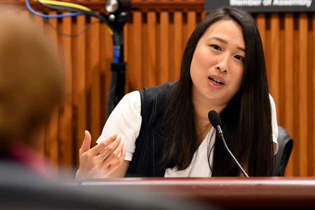 New York Assemblywoman Yuh-Line Niou is only the second Asian American elected to the New York state legislature. She is likely to be the favorite of left-wing voters. (Photo: Hans Pennink/Associated Press)