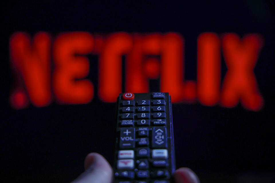 CEO da Netflix, Reed Hastings, anunciou que est&#xe1; deixando o cargo (STR/NurPhoto via Getty Images)