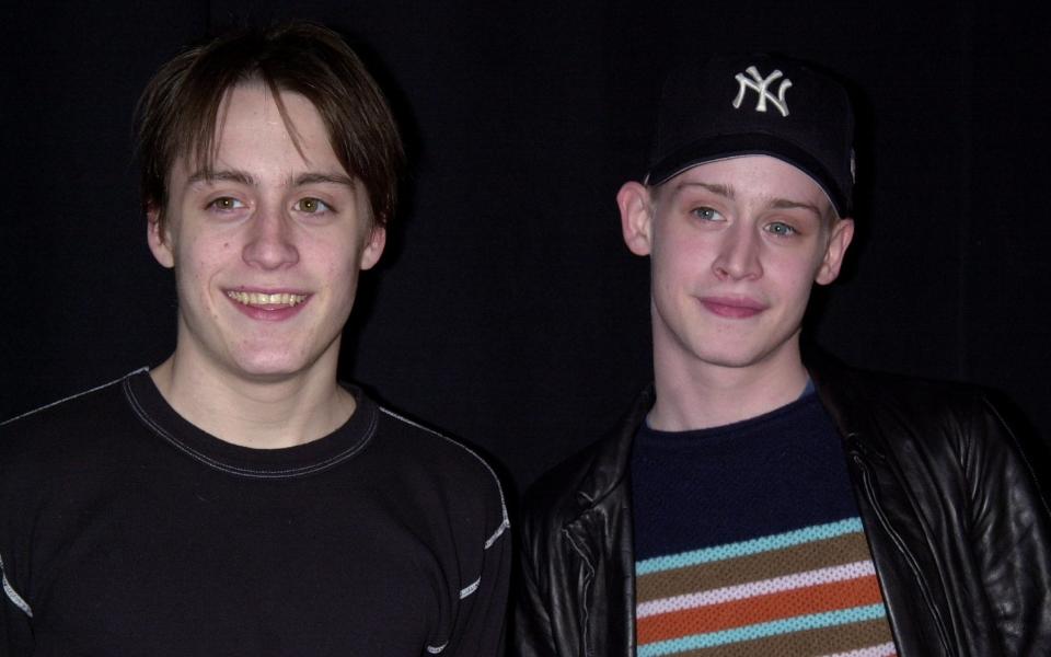 Kieran and Macaulay Culkin in 2002 - New York Daily News Archive