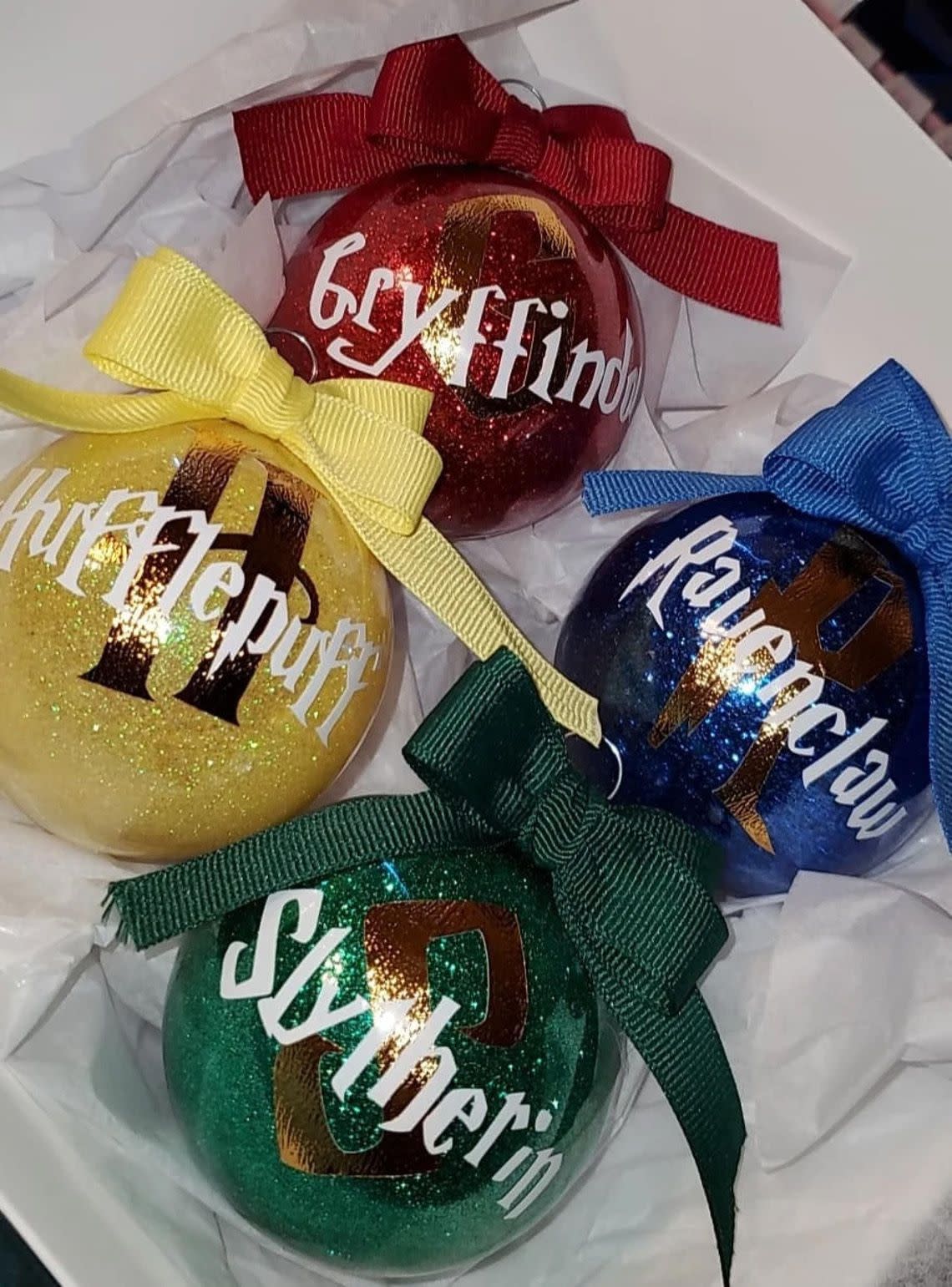 Harry Potter Inspired House Ornaments