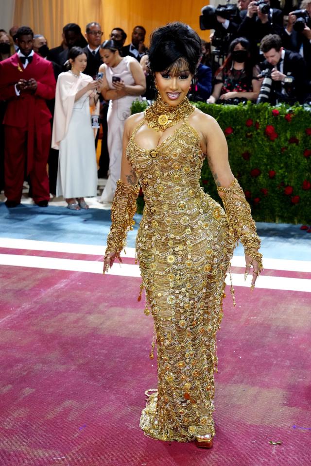 Cardi B at the Met Gala in New York City on May 2, 2022.