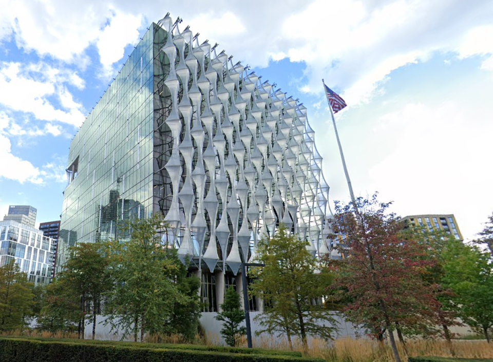 The US Embassy in Nine Elms (Google Maps)