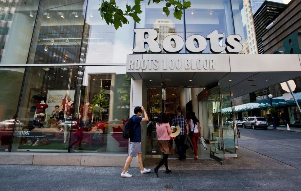 A judge dismissed Roots’ application to strike a rival company’s cabin trademark. (Galit Rodan/Bloomberg)