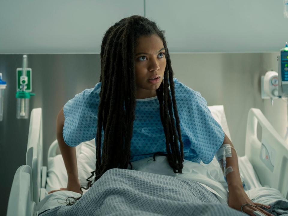 Jaz Sinclair as Marie on season one, episode eight of "Gen V."