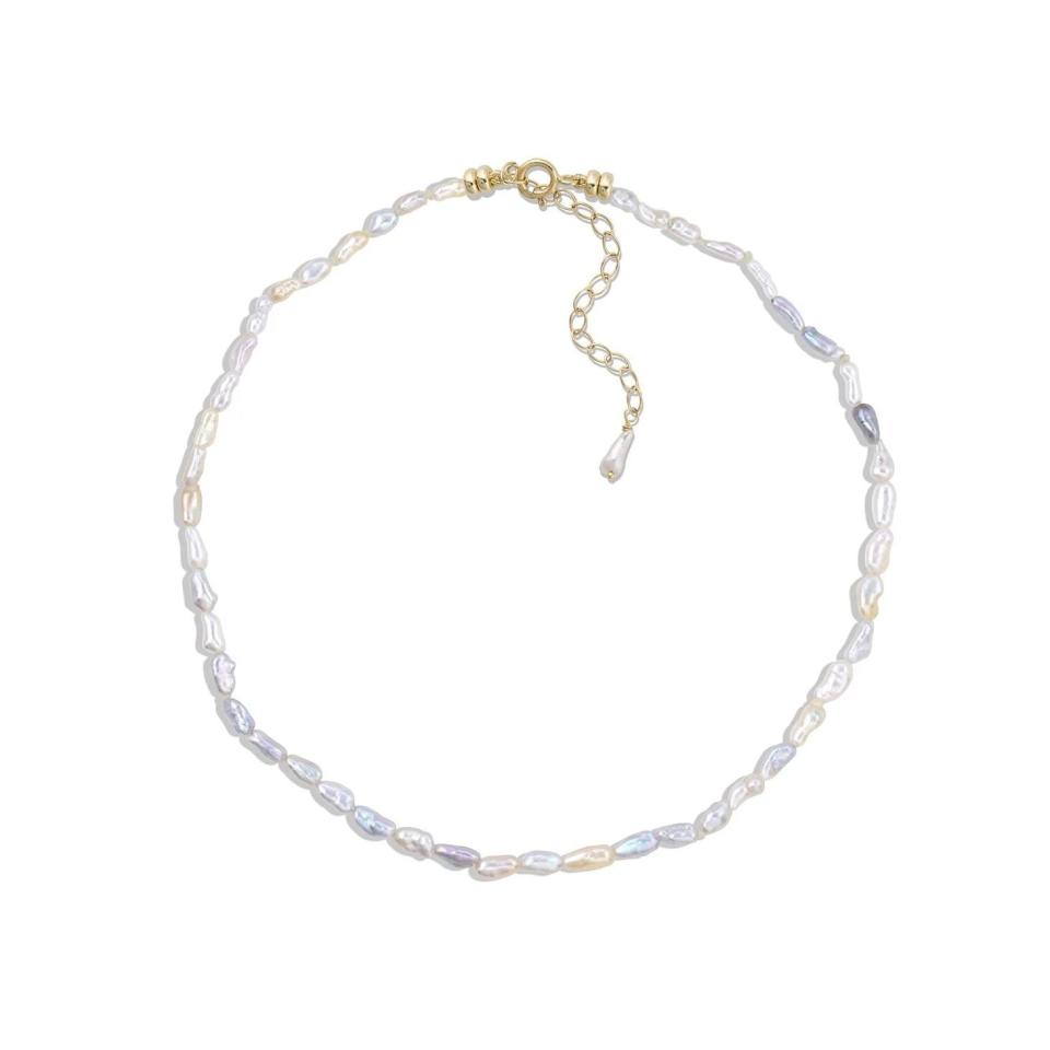 <p><a href="https://www.whitespacejewelry.com/collections/bracelets/products/pebble-pearl-anklet" rel="nofollow noopener" target="_blank" data-ylk="slk:Shop Now;elm:context_link;itc:0;sec:content-canvas" class="link ">Shop Now</a></p><p>Pebble Pearl Anklet</p><p>$360.00</p><p>whitespacejewelry.com</p><span class="copyright">whitespacejewelry.com</span>