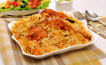 <p>Lucknow is the city of Nawabs who preferred a slightly milder palate. The Lucknowi biryani has remarkably less amount of spices as compared to the Mughlai variety of biryani. </p>