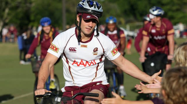 Cronk is no stranger to cycling. Image: Getty