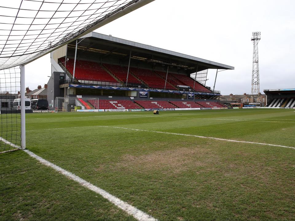 Grimsby Town's ground, Blundell Park (Getty Images)