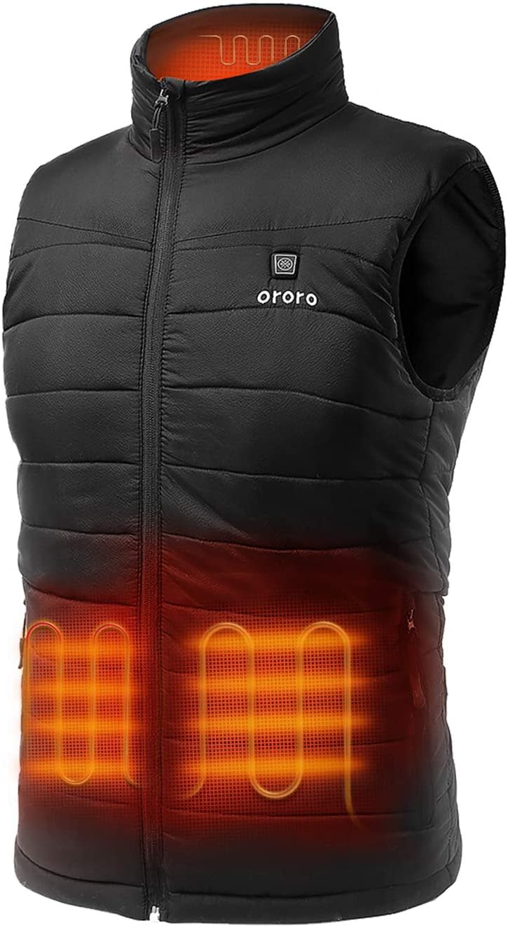 Men's Lightweight Heated Vest. Image via Amazon.