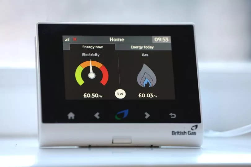 A smart energy meter.