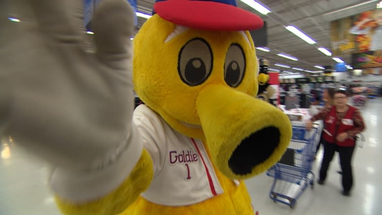 Blue Bombers' Buzz and Boomer win mascot scavenger hunt