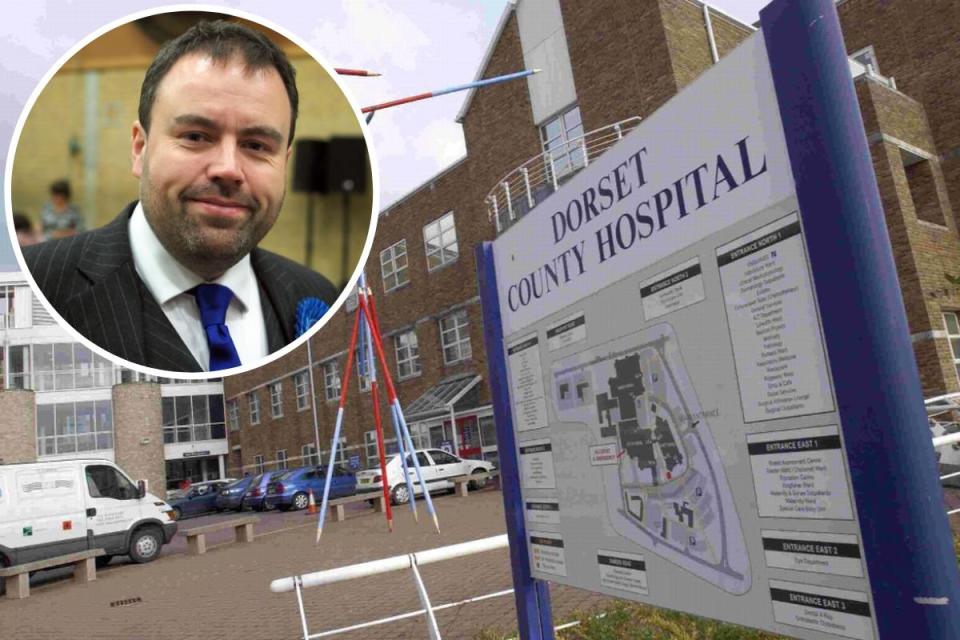 West Dorset MP Chris Loder has responded to Lib Dem claims over NHS funding i(Image: Newsquest)/i