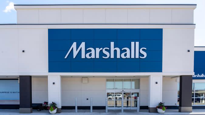Oakville, Ontario, Canada - July 14, 2019: Marshalls store in Oakville, Ontario, Canada near Toronto.