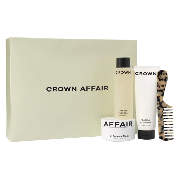 <p><strong>Crown Affair</strong></p><p>sephora.com</p><p><a href="https://go.redirectingat.com?id=74968X1596630&url=https%3A%2F%2Fwww.sephora.com%2Fproduct%2Fritual-shampoo-conditioner-renewal-mask-set-P502310&sref=https%3A%2F%2Fwww.harpersbazaar.com%2Fbeauty%2Fskin-care%2Fg41396691%2Fblack-friday-cyber-monday-beauty-deals-2022%2F" rel="nofollow noopener" target="_blank" data-ylk="slk:Shop Now" class="link ">Shop Now</a></p><p>There are a number of beauty markdowns up for grabs at Sephora, with the retailer offering up to 50 percent off on its range of best-sellers.</p><p><em>Featured item: Crown Affair Ritual Shampoo, Conditioner, and Renewal Mask Set</em></p>