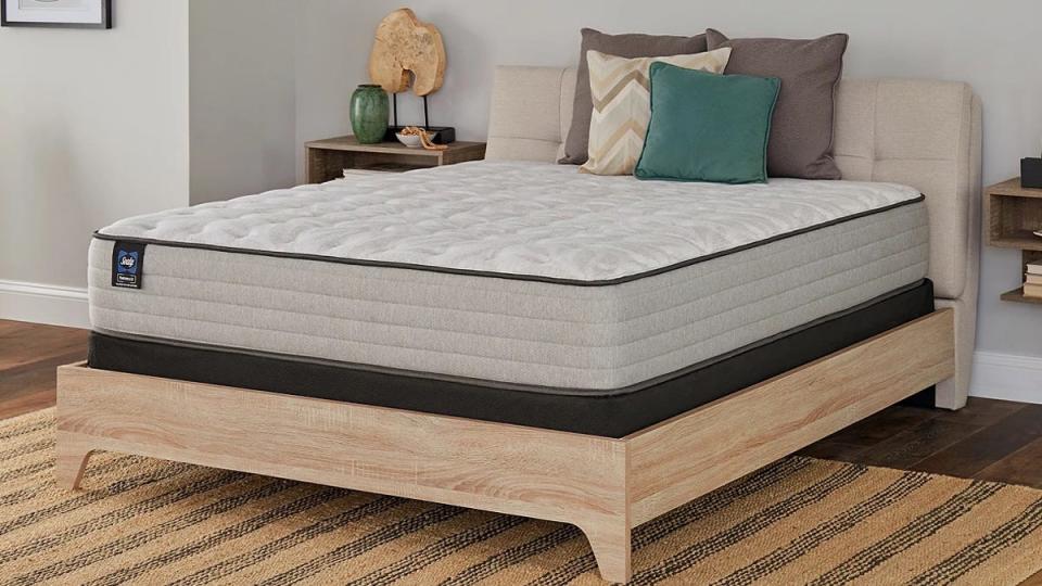 This supportive Sealy Posturepedic mattress is one of many home essentials you can score at a wallet-friendly price at Macy's right now.