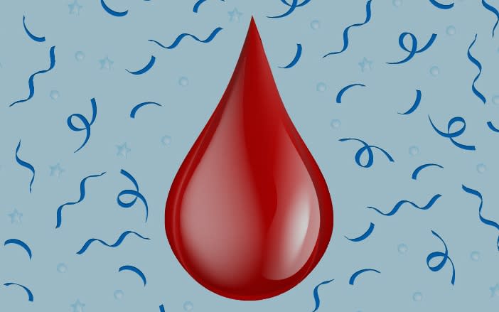 A new 'taboo-breaking' blood-drop emoji representing menstruation will be available on iPhone - Plan International