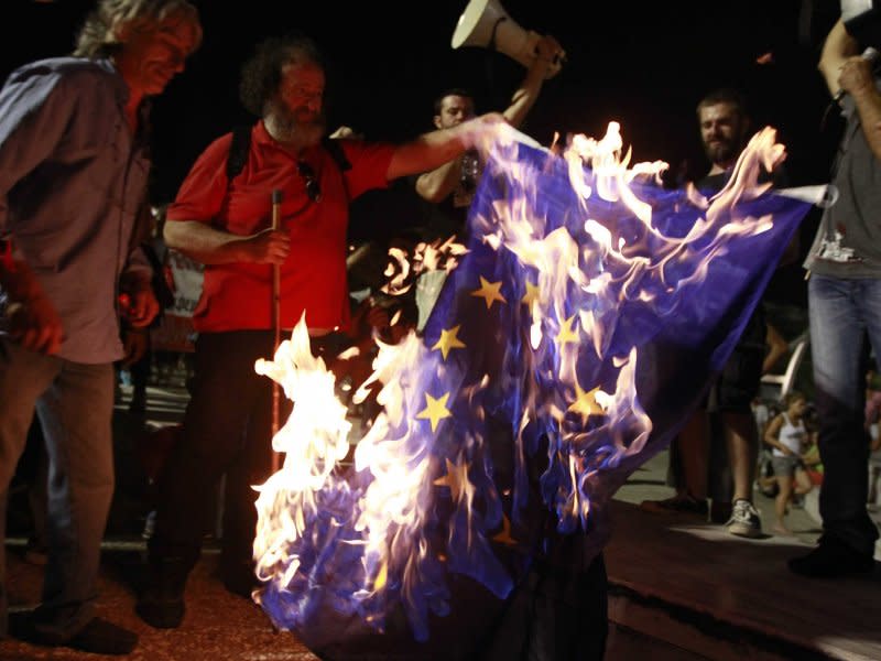 Flag burning