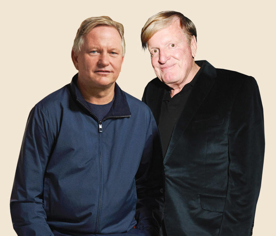 Founder Nick Jones (left) and controlling shareholder Ron Burkle.