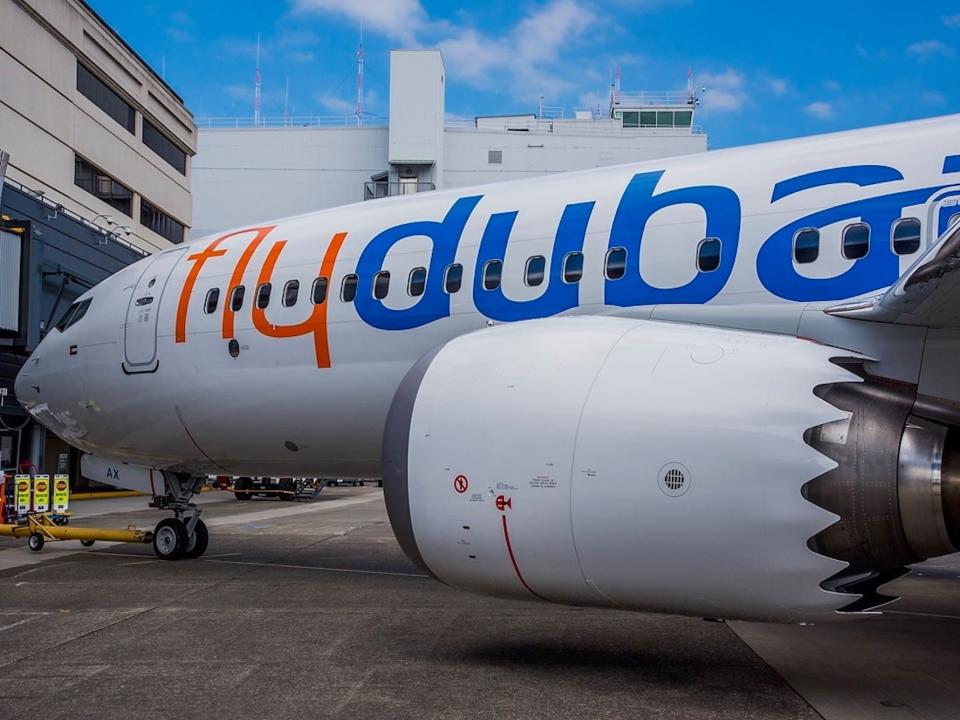 Flydubai Boeing 737 MAX.