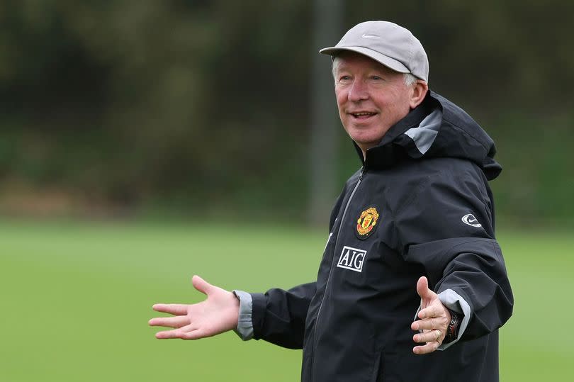 Sir Alex Ferguson -Credit:Manchester United via Getty Images
