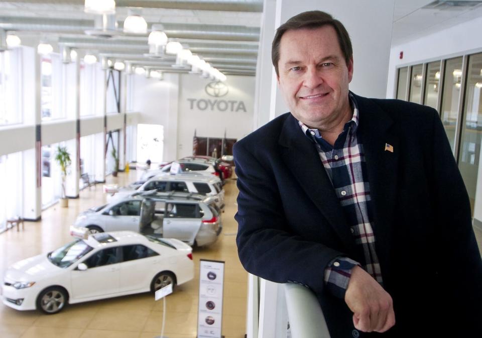 Toyota of Portsmouth owner James Boyle claims the city has cost him millions of dollars by taking his land.