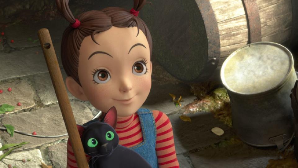 The titular young wannabe witch in Earwig and the Witch, the new Studio Ghibli film.