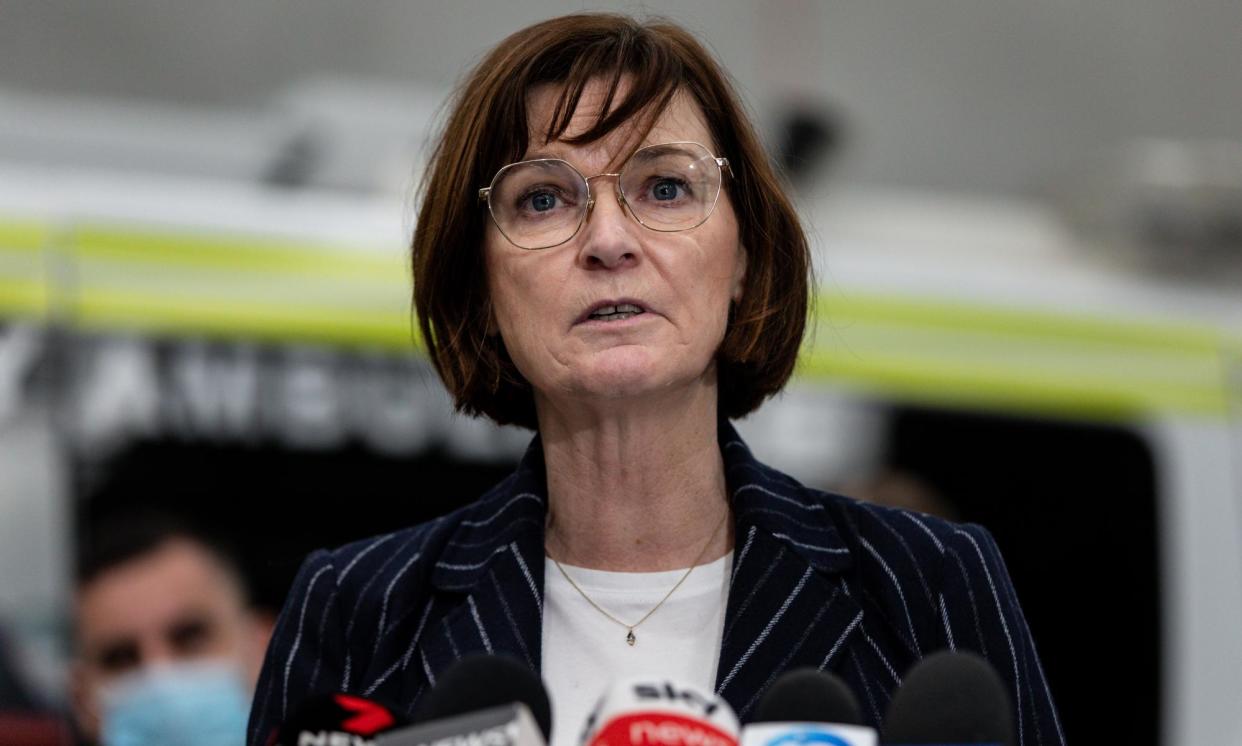 <span>Victoria’s health minister Mary-Anne Thomas said an investigation had confirmed allegations that staff at a Colac regional clinic had posed as fake patients during her visit last August.</span><span>Photograph: Diego Fedele/AAP</span>