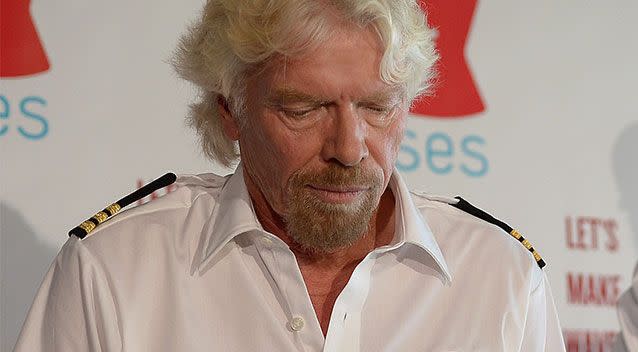 Virgin Galactic founder Sir Richard Branson. Photo: Getty Images