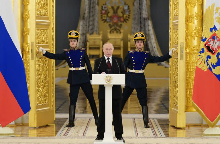 El presidente ruso, Vladimir Putin