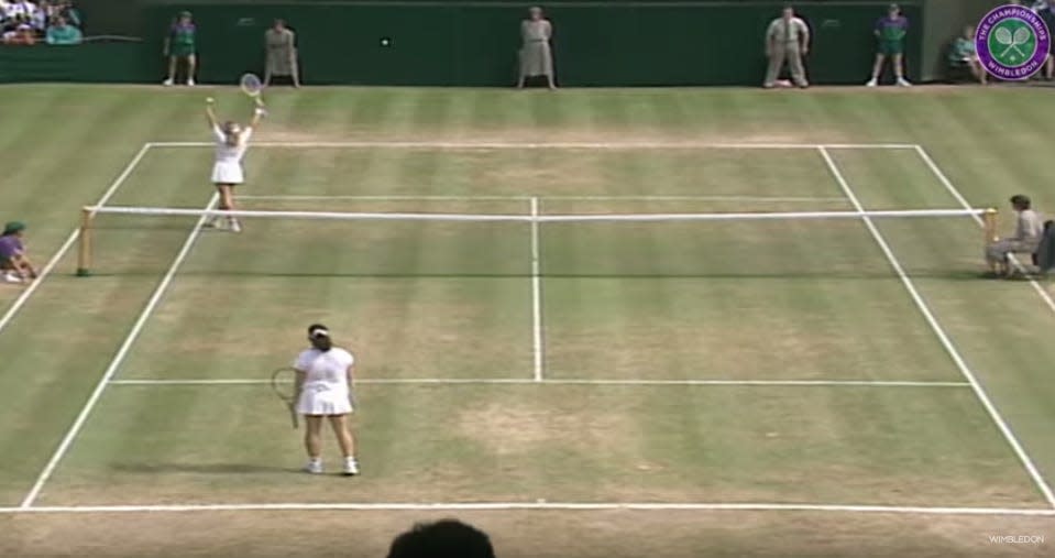 1995 Graf Wimbledon Grass